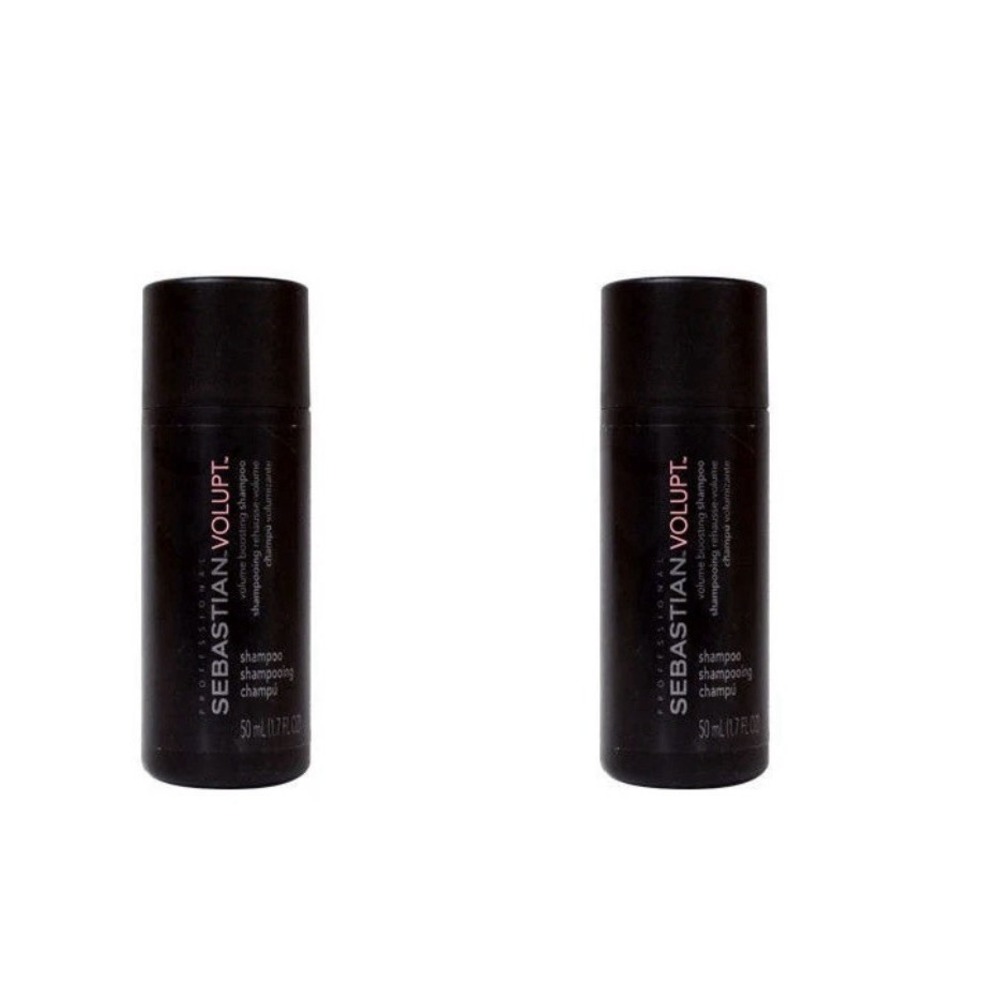 Sebastian Volupt Volume Boosting Shampoo Travel Size 1.7 oz - 2 Pack. New Sealed